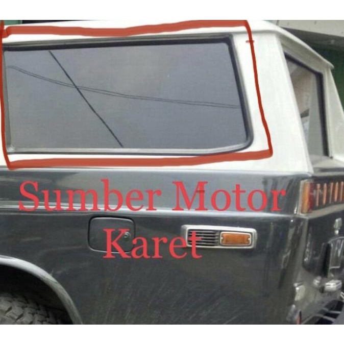 Karet Kaca Mati Samping Belakang Fj55 Commando