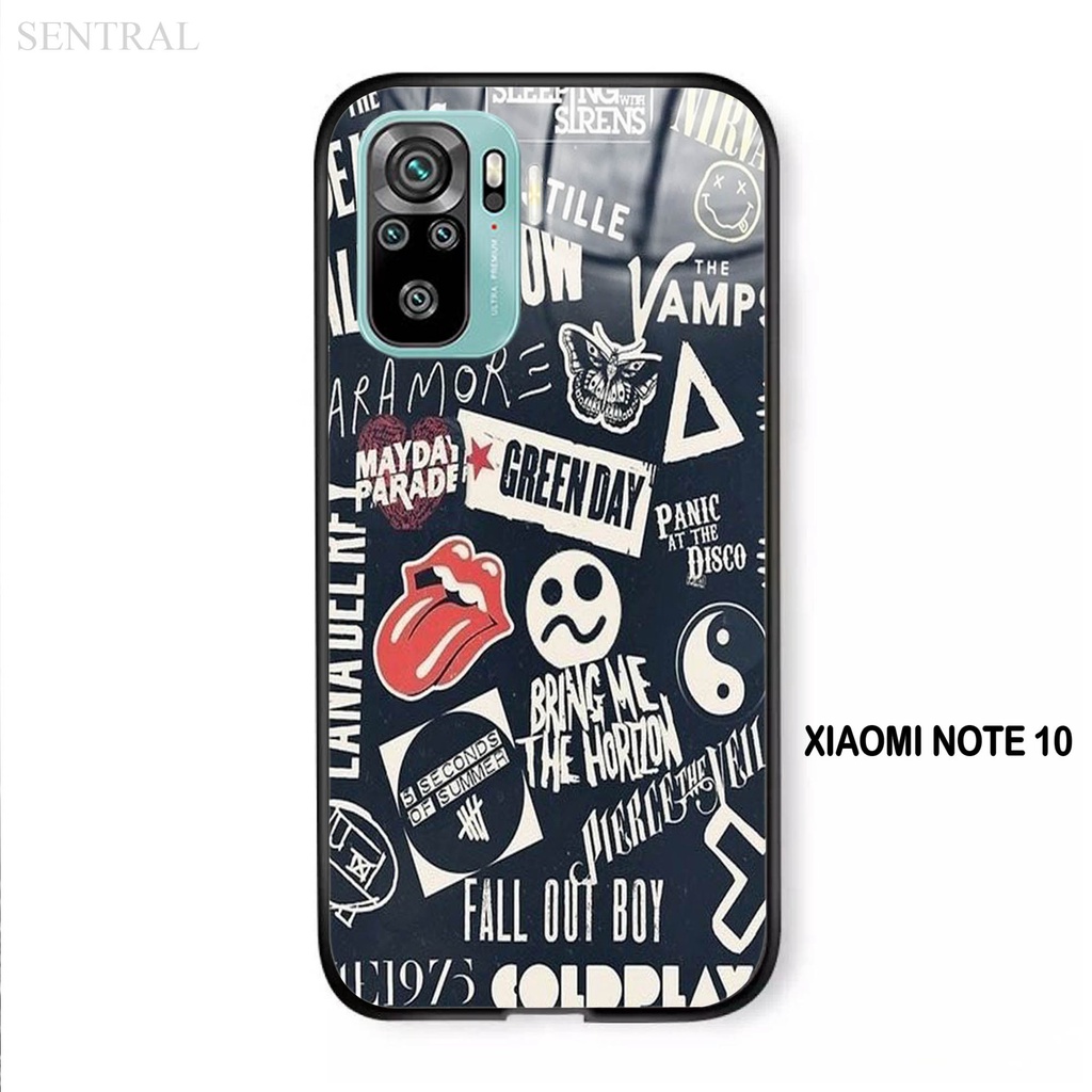 Softcase Kaca XIAOMI REDMI NOTE 10  - Case Handphone XIAOMI REDMI NOTE 10 [T06]