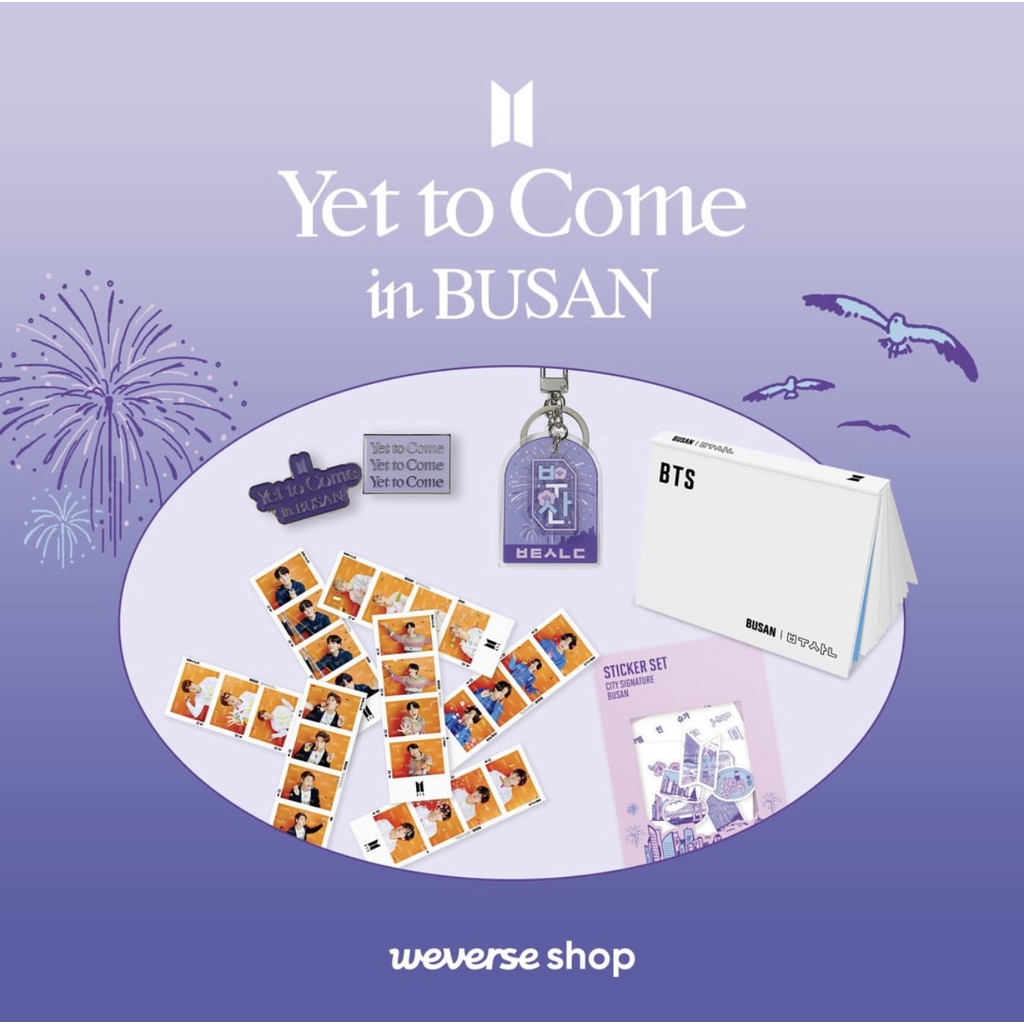 BTS <Yet To Come> in BUSAN - Seoul Official Merch. Store