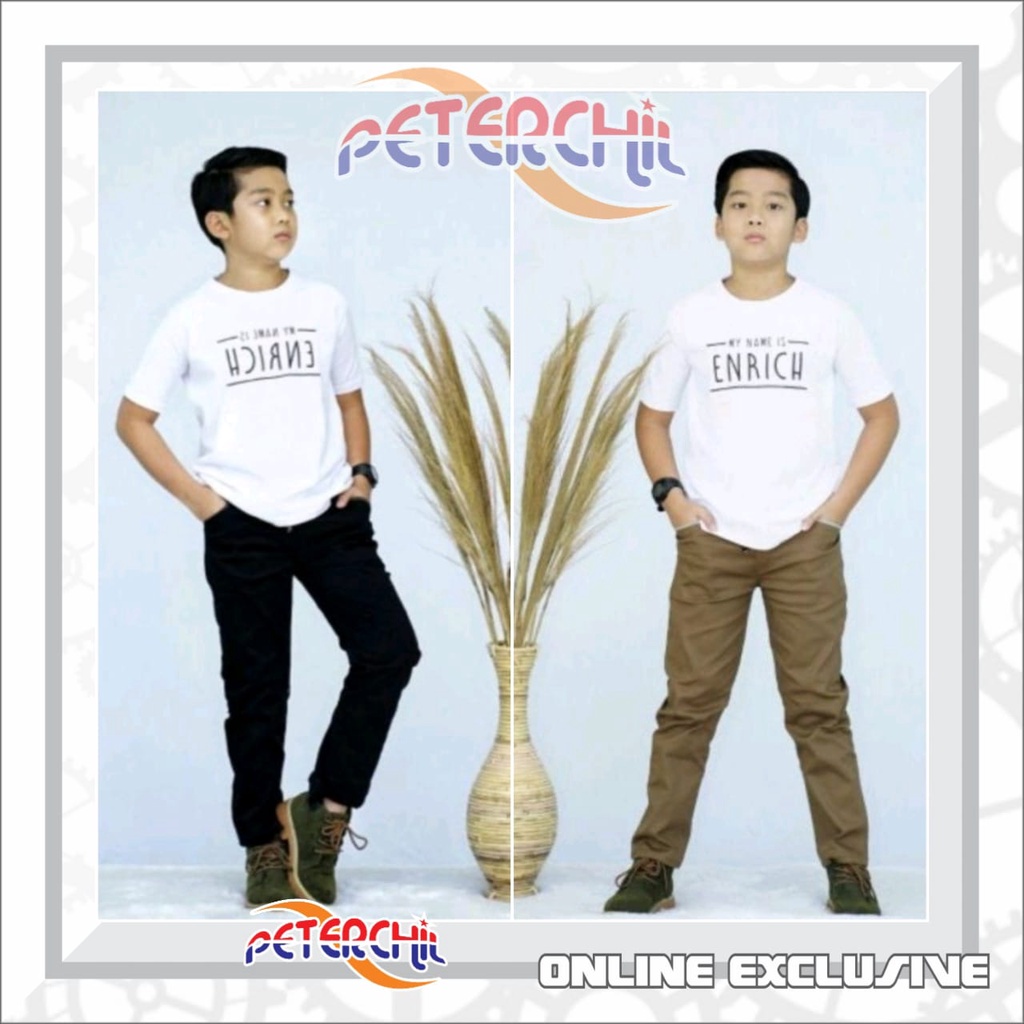 RIP CHINOS PANJANG ANAK-ANAK REMAJA - CELANA CHINO TANGGUNG PINGGANG KARET