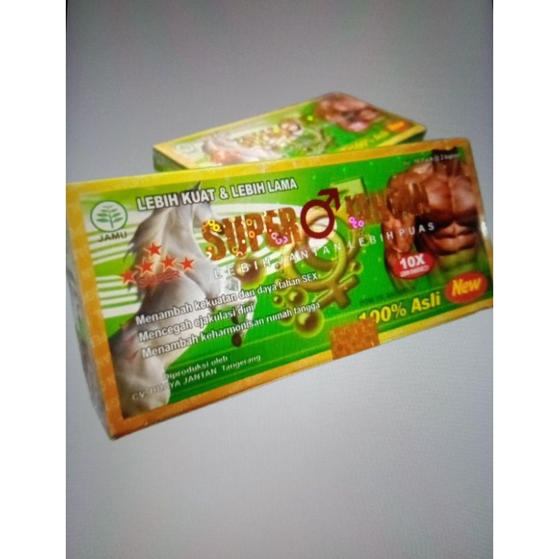 SUPER JANTAN Kemasan NEW//Kapsul Stamina Pria Dewasa