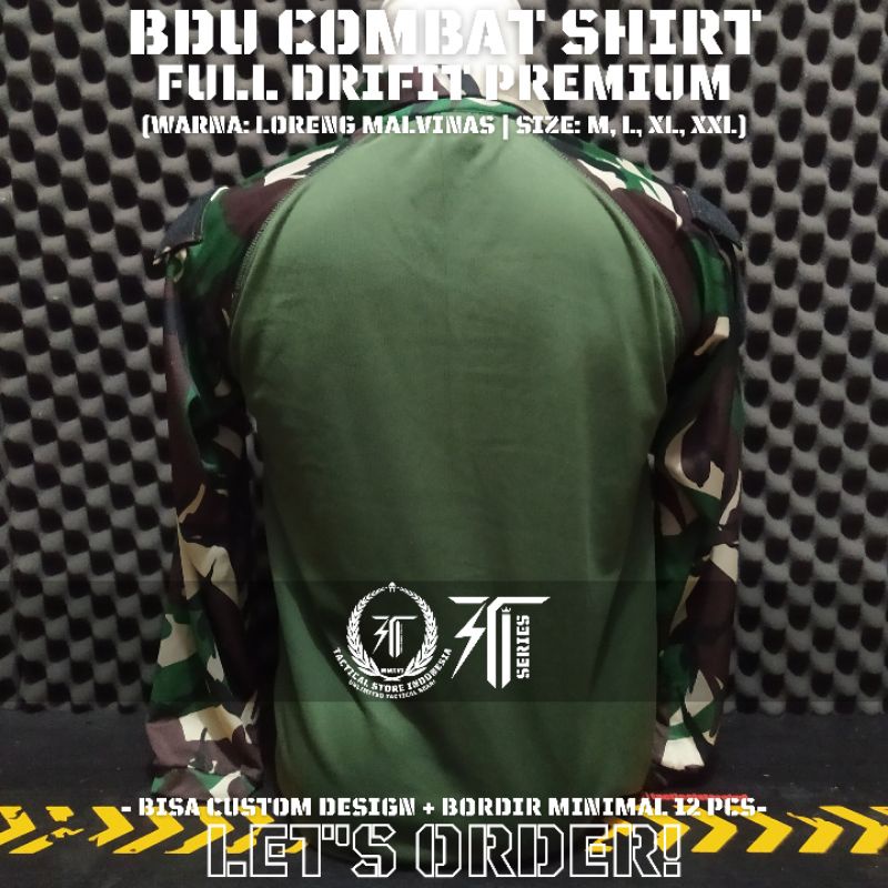 BDU FULL DRIFIT LORENG MALVINAS