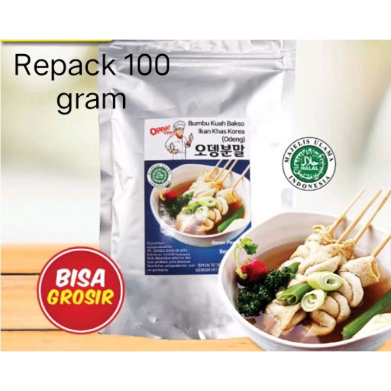 

Bumbu Kuah Odeng Repack 100gram