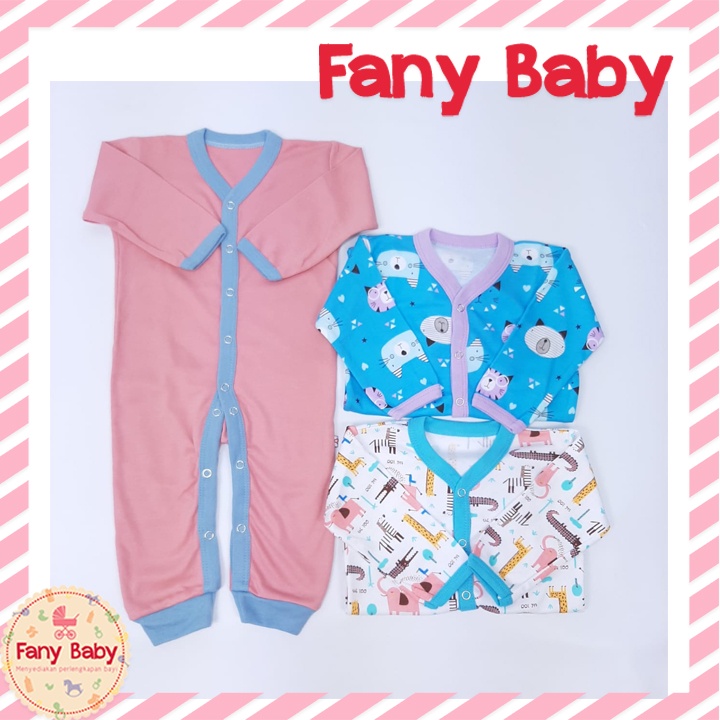 LITTLE QUEEN EXCLUSIVE SLEEPSUIT BUKA KAKI OBLONG ISI 3PCS