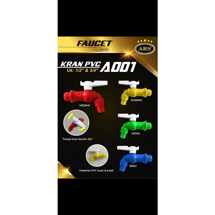 Ars kran pvc warna 001