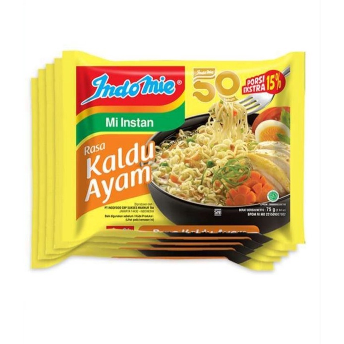 

INDOMIE KALDU AYAM 5 PCS