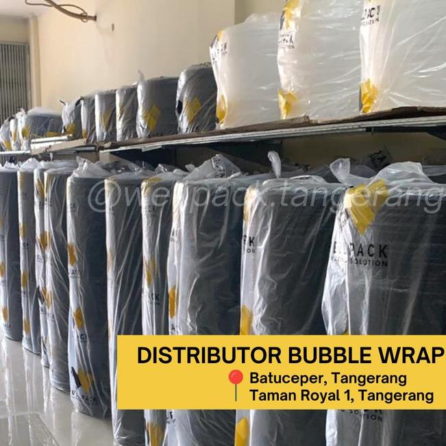 

Bubble Wrap Roll 125cm x 50meter Bening - Premium 3KG