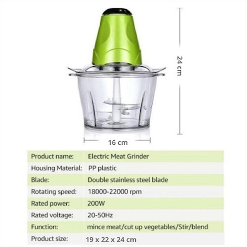 LS 959 - Blender Daging Serbaguna Multifungsi Chopper Penggiling Daging Sayuran Buah Kacang Meat Grinder