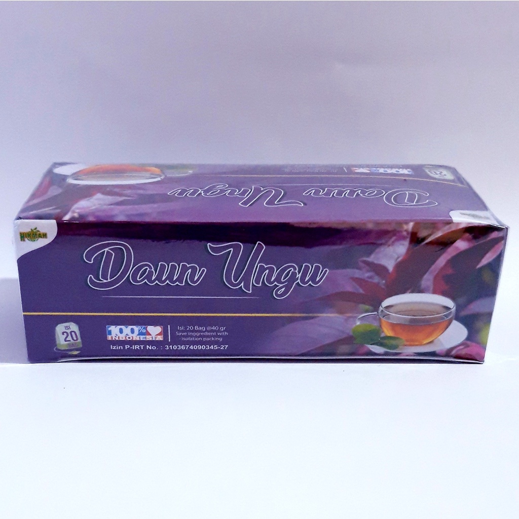 Teh Celup Daun Ungu Teh Herbal Mengatasi Wasir / Ambeien