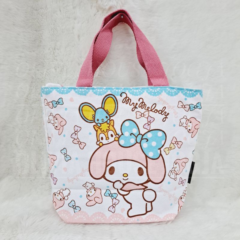 Tas Bekal My Melody 1 Rest Tas Tenteng My Melody Sling Bag My Melody Lunch Bag My Melody
