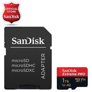 SanDisk Extreme Pro MicroSD A2 200MB/s V30 U3 4K - 1TB