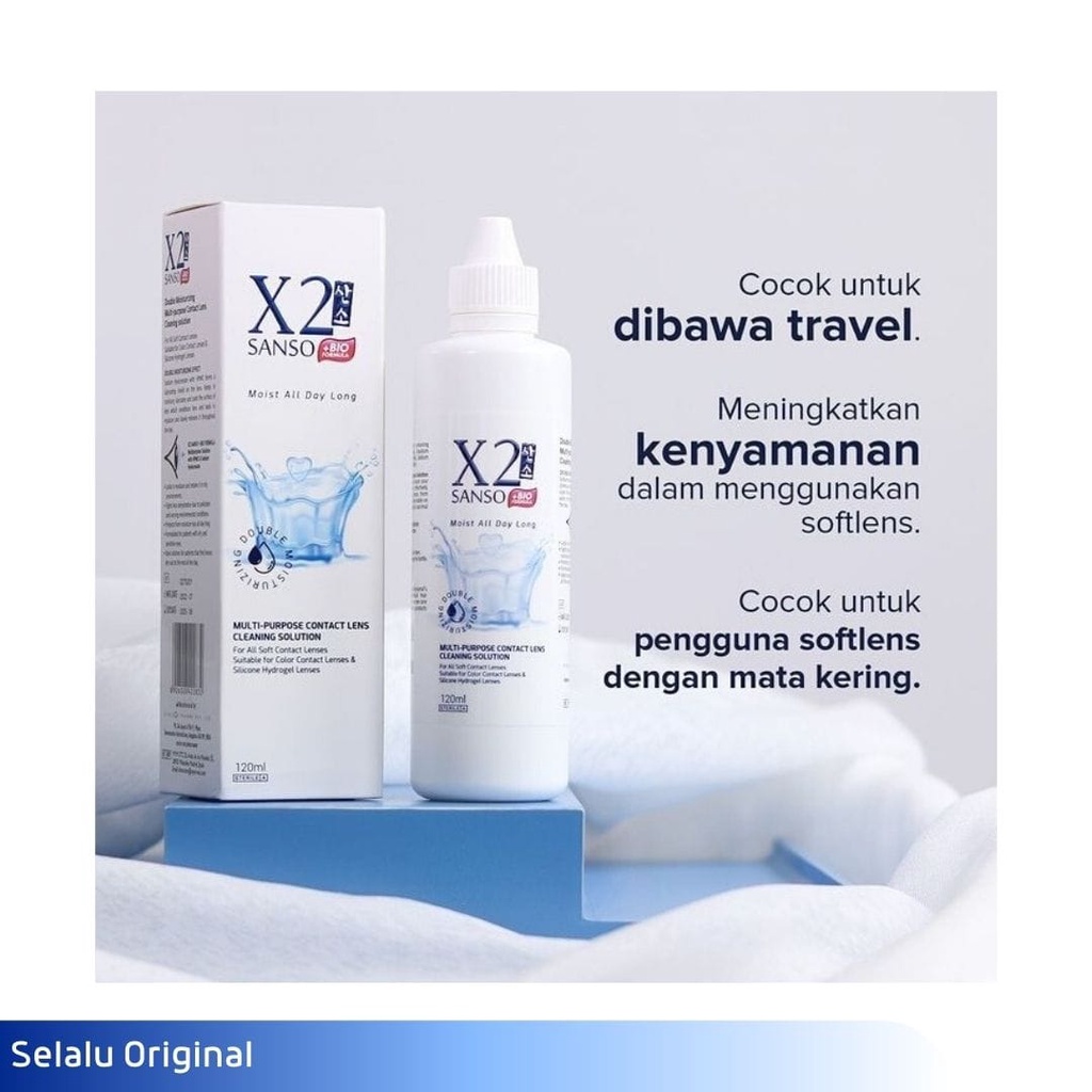 CAIRAN SOFTLENS X2 SANSO + BIO FORMULA 120ML AIR SOFTLENS