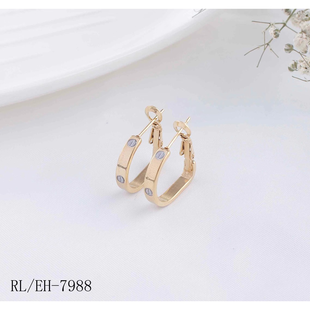 Anting Titanium Permata Perhiasan Wanita Jewelry 0080/983/7988