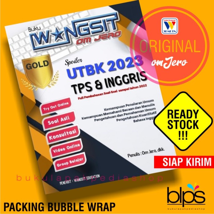 Books Tps Tes Potensi Skolastik / Buku Wangsit Utbk Sbmptn Tps Gold 2023