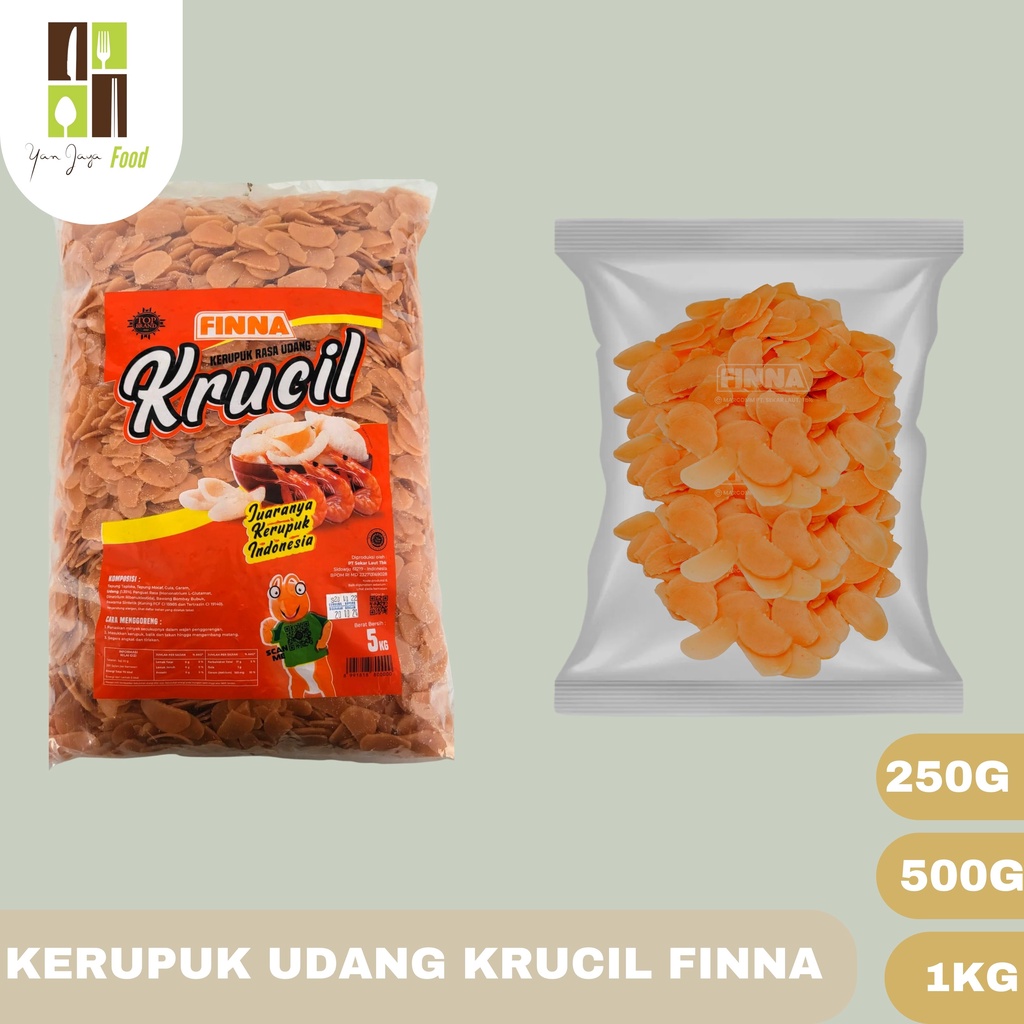 Finna Kerupuk Udang Krucil [250g/500g/1kg]