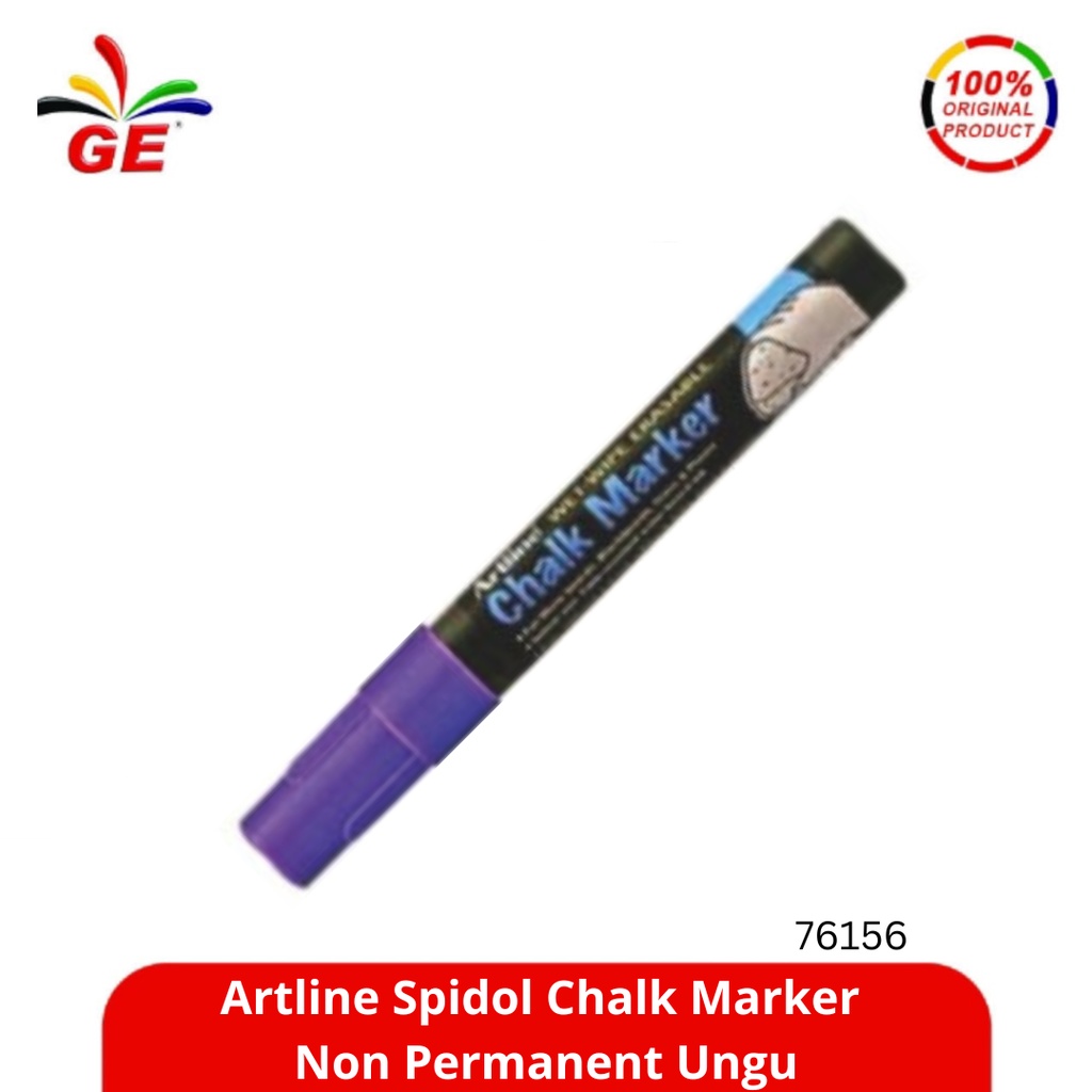 

ARTLINE - Spidol Chalk Marker Non Permanent Ungu 76156
