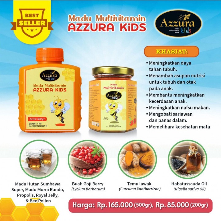 

Madu Kids Multivitamin 500gr