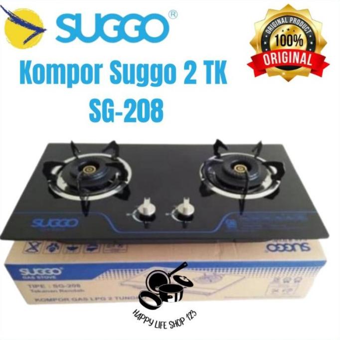 KOMPOR TANAM SUGGO 2 TUNGKU GAS-GAS/KOMPOR TANAM SUGGO SG-208 AFF546D65DF