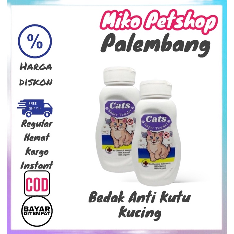 Bedak Kutu Kucing CATS Powder 50g