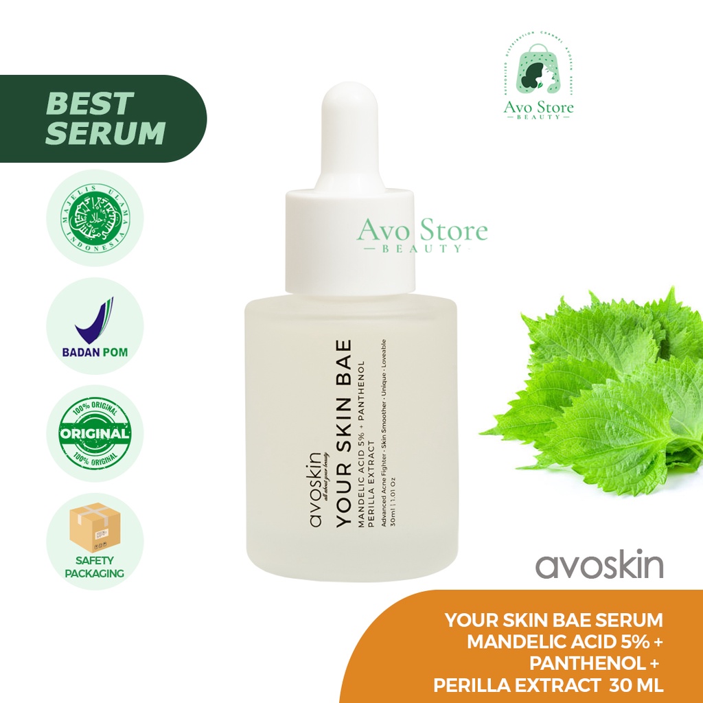 Avoskin Your Skin Bae Serum Mandelic Acid 5% + Panthenol + Perilla Extract 30ml