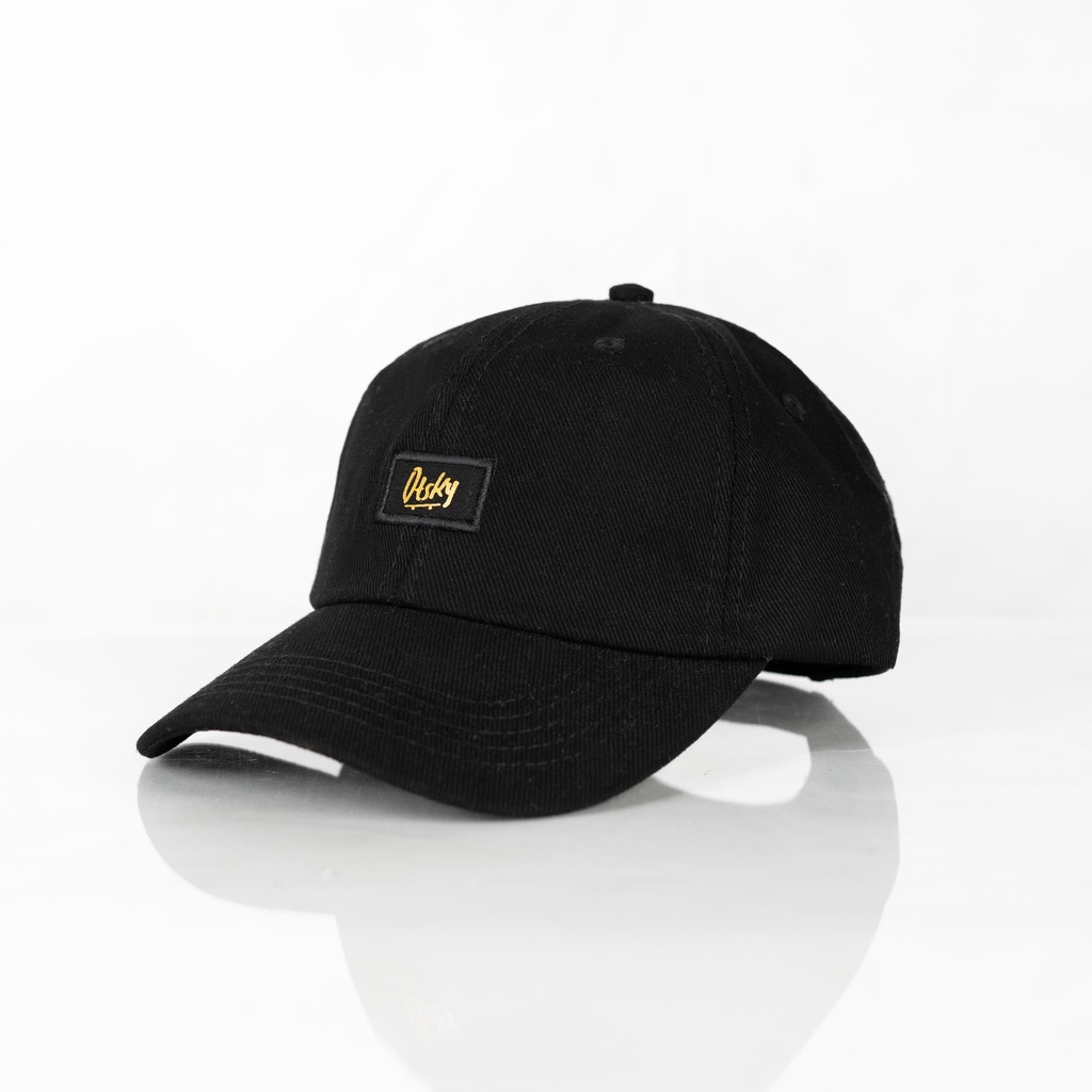 Otsky Topi Pria Baseball Polo Cap Hat Ft Skate Gold