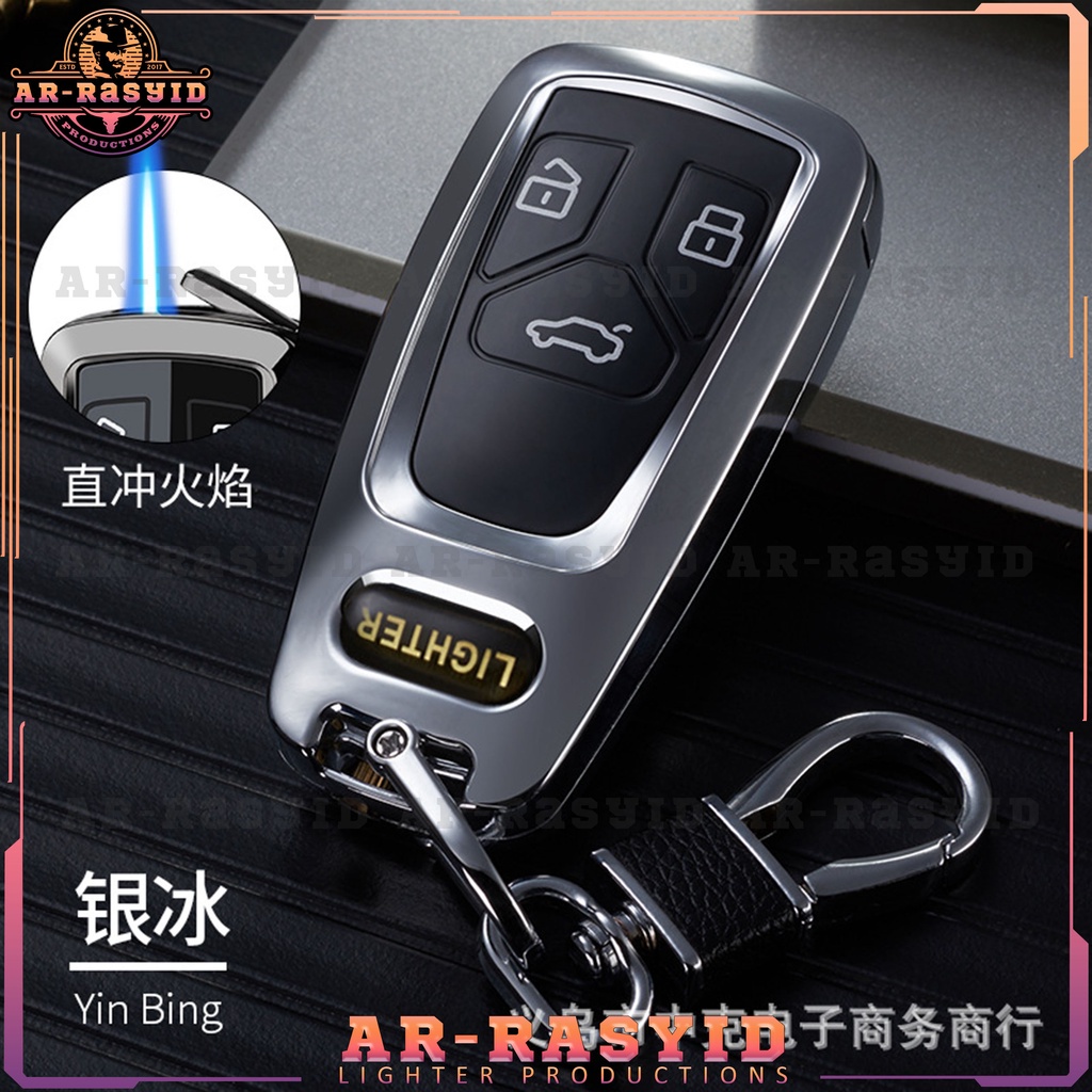 Korek Api Las Gas Gantungan Kunci Remote Mobil Keychain HF-2203 1980