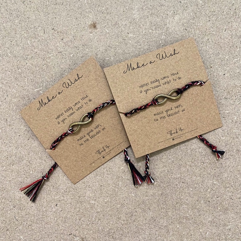 Infinity Bracelet / Gelang Persahabatan / Gelang Couple/ Gelang Anniversary