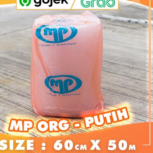 

BUBBLE WRAP ROLL 60CM X 50 METER HITAM PUTIH BUBLE WRAP MULIAPACK - MP ORG 60 Putih
