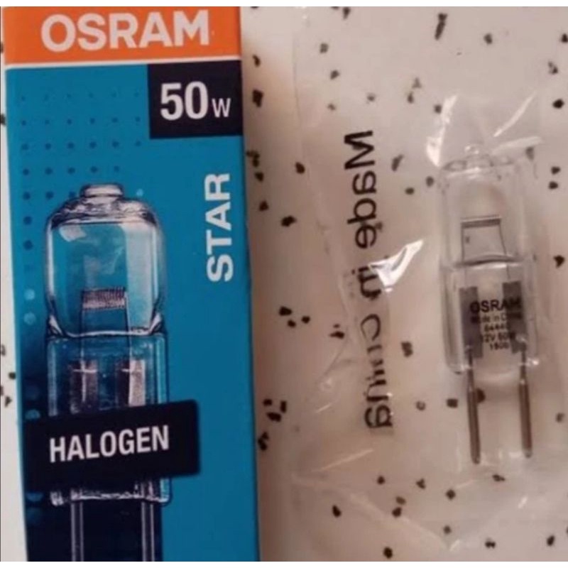 Halogen Kacang 12v 50w Halostar Osram