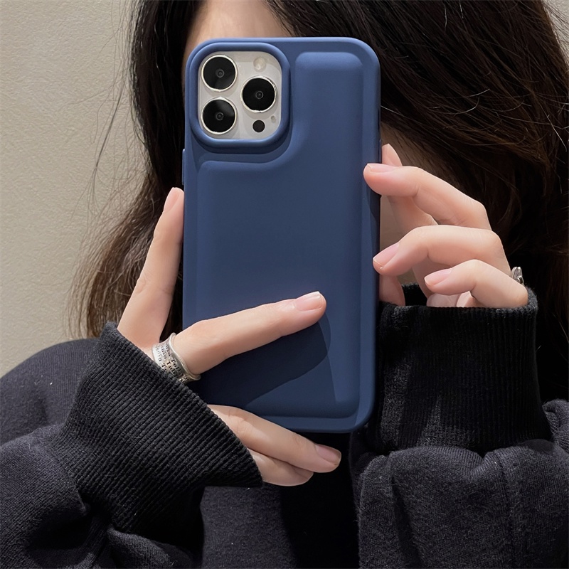 Soft Case Bahan Silikon Tahan Banting Untuk iPhone 14 Pro MAX 13 12 11 Pro MAX 14 Plus XS MAX