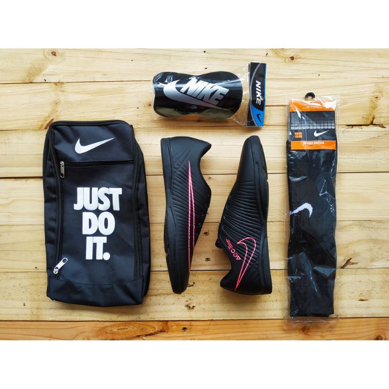Paket Komplit Sepatu Futsal Nike Tiempo Hypervenom Mercurial X Superfly Series