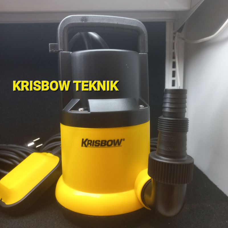 Pompa Submersible Krisbow 200w (Saklar Otomatis)