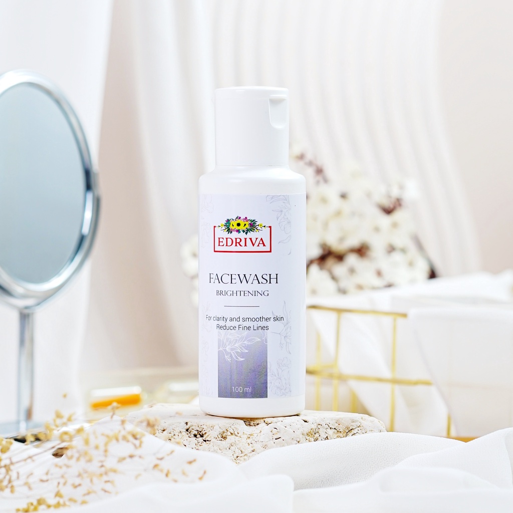 SABUN WAJAH FACE WASH BRIGHTENING EDRIVA (BPOM)