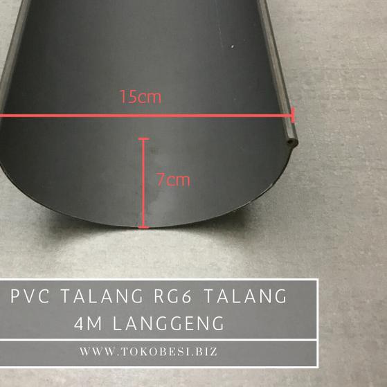 PVC Talang RG6 talang 4m Langgeng
