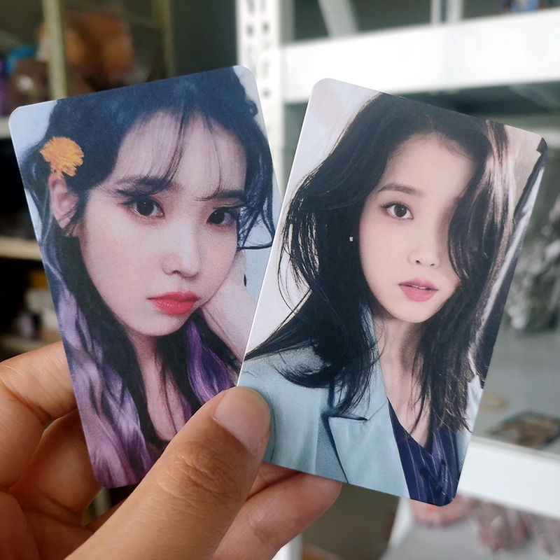 6pcs / set Kartu Pos Foto IU Untuk Koleksi