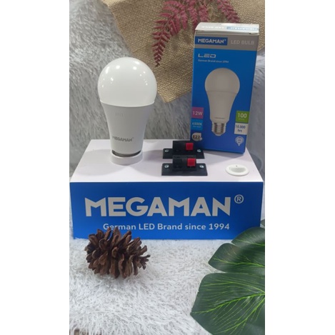 MEGAMAN LED A-BULB 12Watt Daylight YTG45Z1 12W Lampu Bohlam