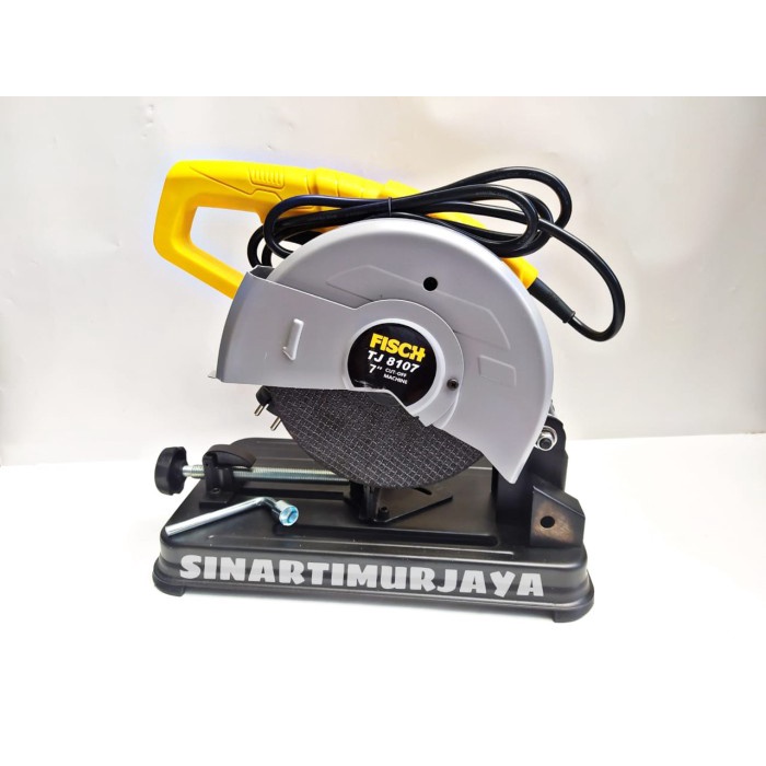 Mesin Gerinda Cut Off Fisch 7" Mesin Potong Besi Kayu Tulang 7 Inch -