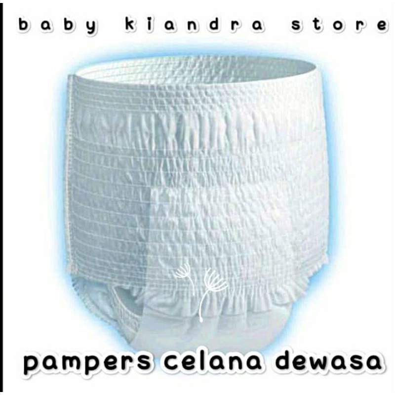 Pampers dewasa pants/celana M,L&amp;XL isi 10 pcs