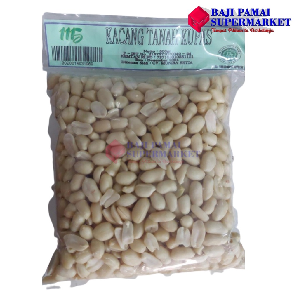 

MS Kacang Tanah Kupas 500 gr