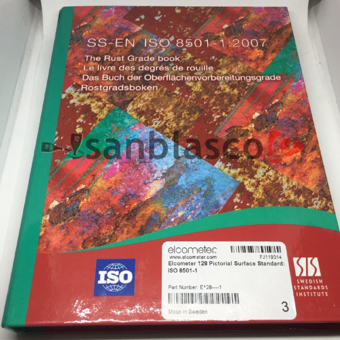 

Elcometer 128 Swedish Rust Standard E128---1