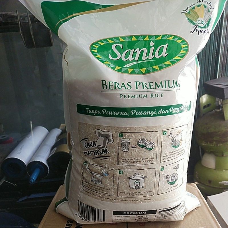 Beras Premium Sania 5 kg
