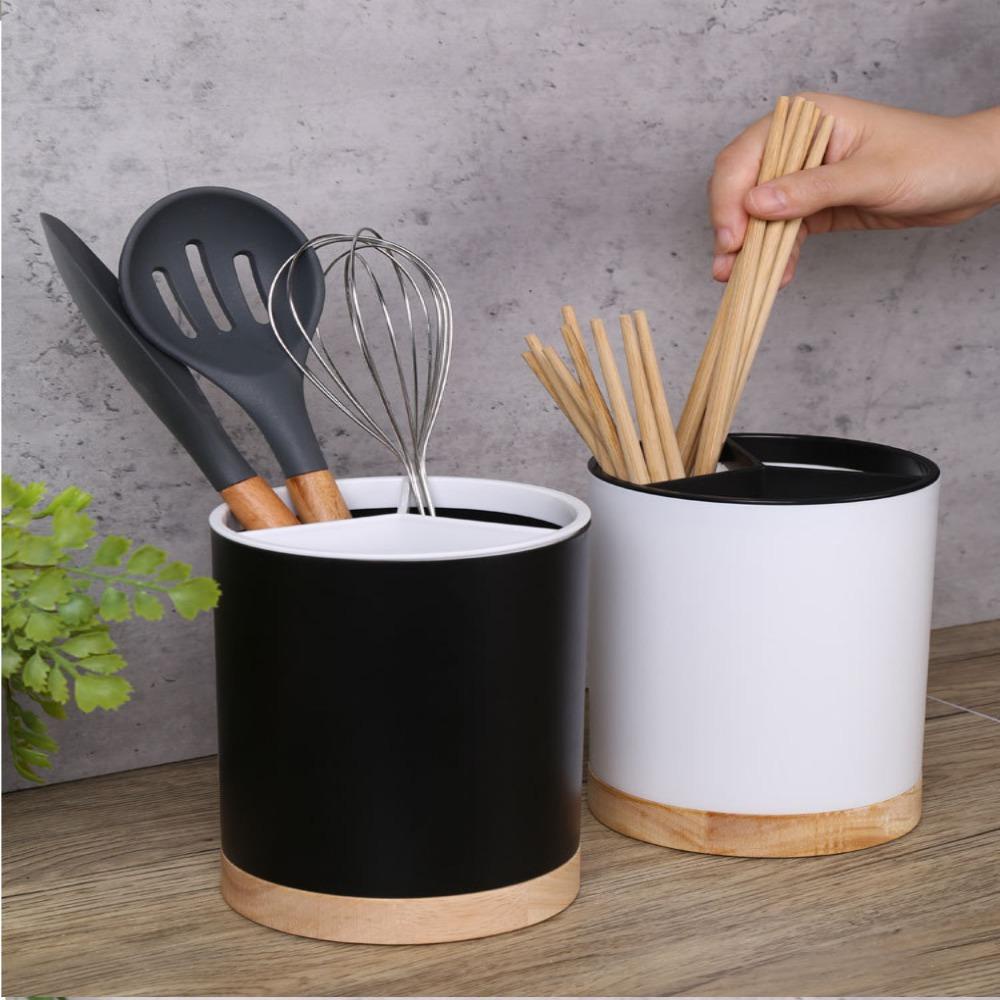 Rak Pengering Sumpit Nanas High quality Double Layer Cutlery Shelf Alat Dapur Kitchen Organizer Rack Cookware Tempat Penyimpanan