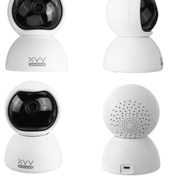 IP CAMERA CCTV XIAOVV V380 RESOLUSI 1080P WIRELESS CCTV WIFI - sd card 32 saja
