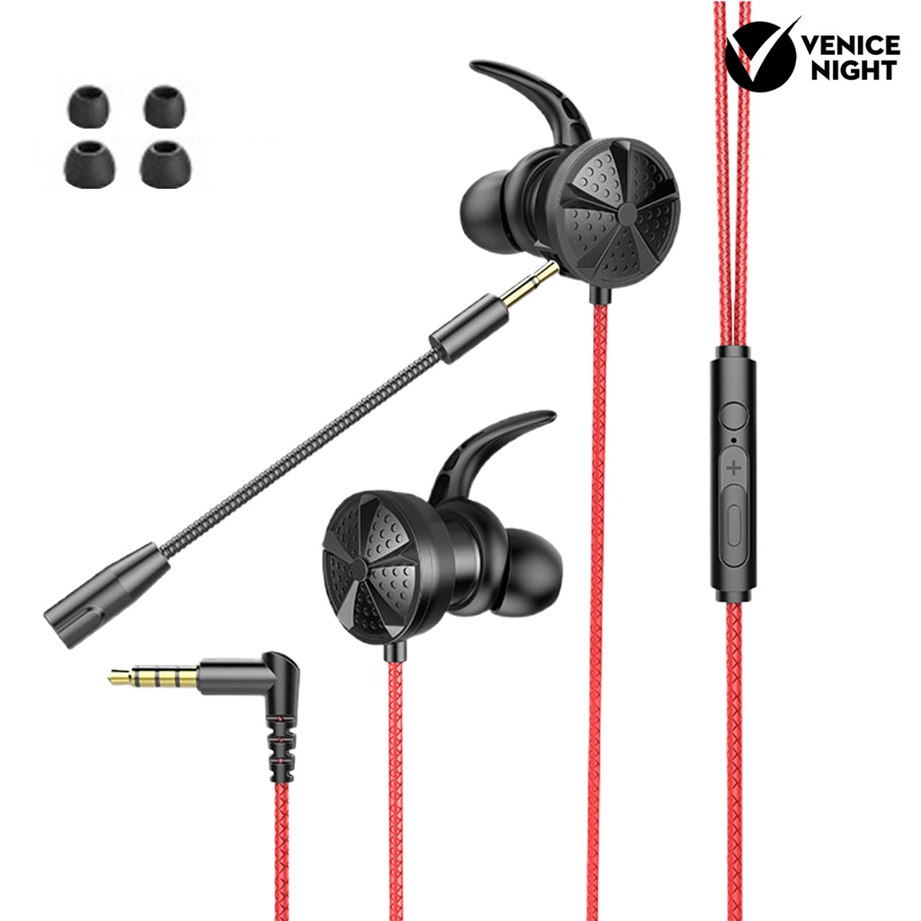 (VNEP) (Berkabel) G30 Earphone Universal dengan Mic Gaming Earbuds Deep Bass Earphones untuk Tablet