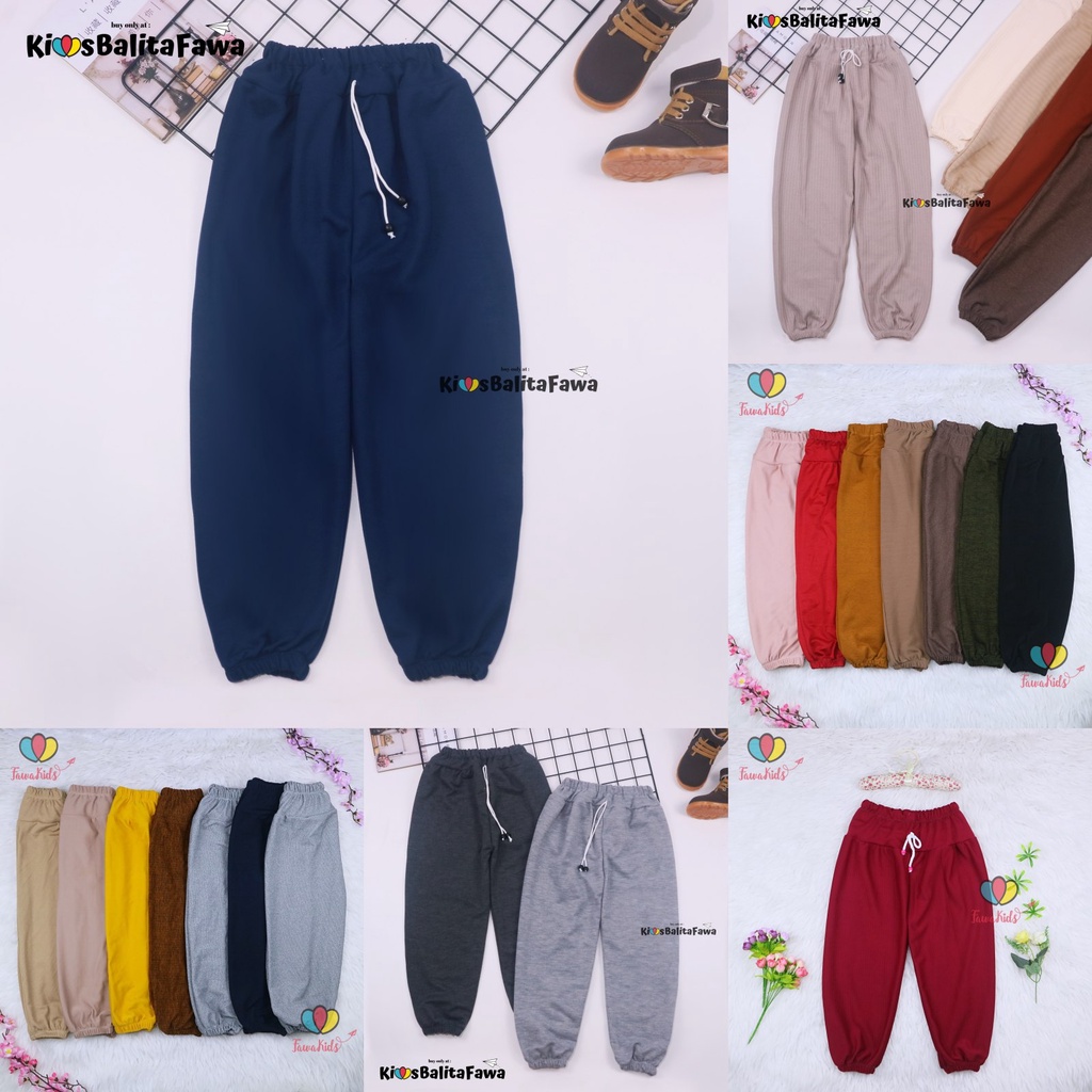 Jogger Anak Laki Uk 1-12 Tahun / Joger Pants Celana Panjang Anak Laki Cowok Grosir Murah babycinnamon