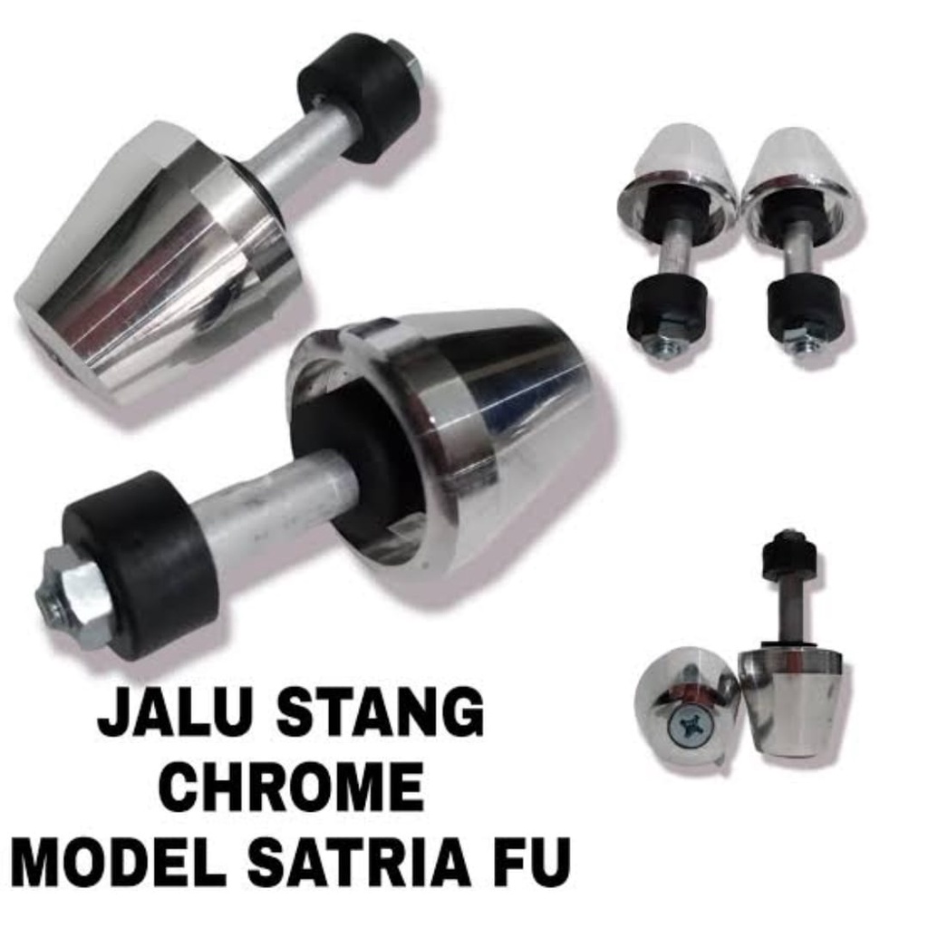 Jalu Stang Jalu Stir Model Suzuki Satria Fu Chrome Universal Honda Yamaha Suzuki Dll