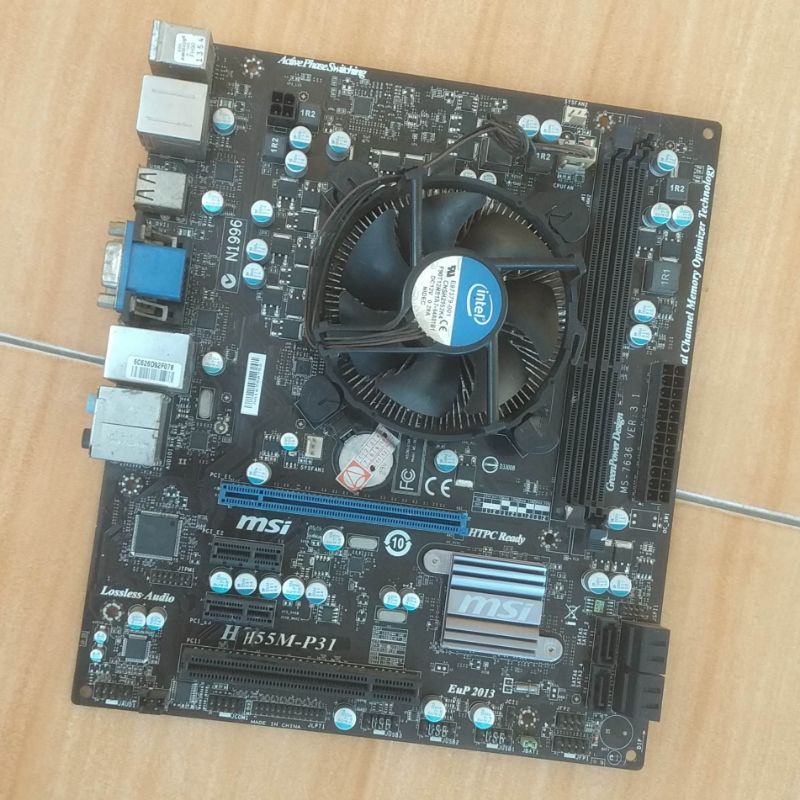 MSI H55 + Intel Core i5-650