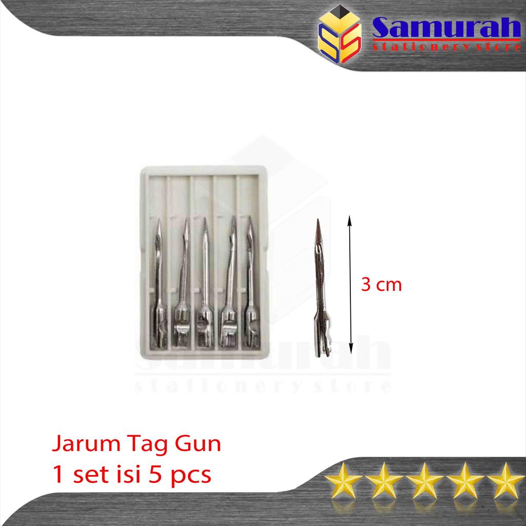 

Jarum Tag Gun Refill isi 5 Pcs / Tagging Needles 202 / Jarum Tembakan label Laundry