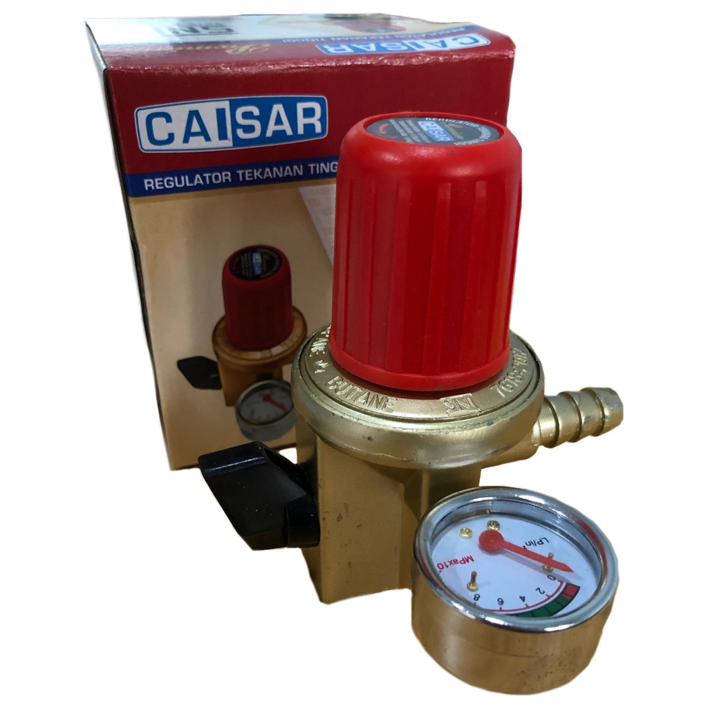 REGULATOR GAS HIGH PRESSURE/ TEKANAN TINGGI CAISAR PREMIUM (METER)