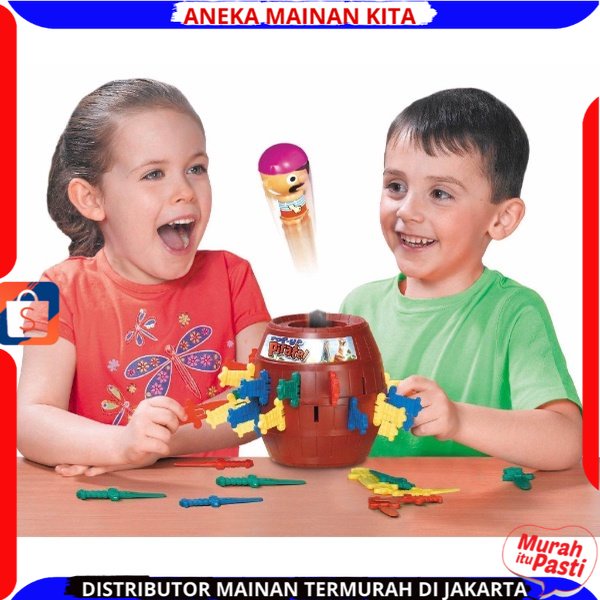 MAINAN MINI JUMPING PIRATE / MAINAN TONG BAJAK LAUT Mainan Seru Family SNI